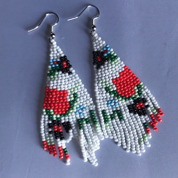 New! Beaded Drop Earrings - Picture 8 of 13
